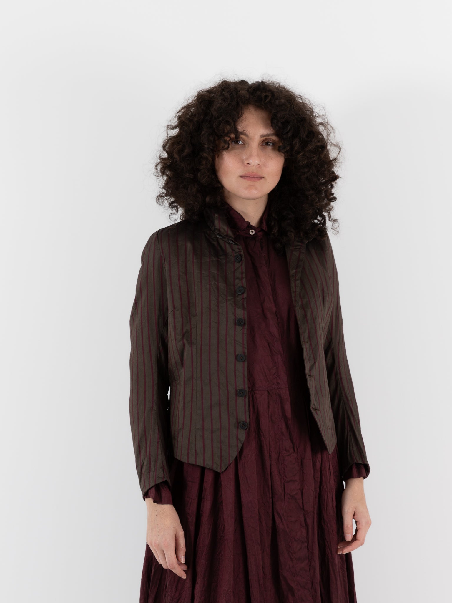 Christian Peau Stripe Jacket - CHRISTIAN PEAU at Worthwhile