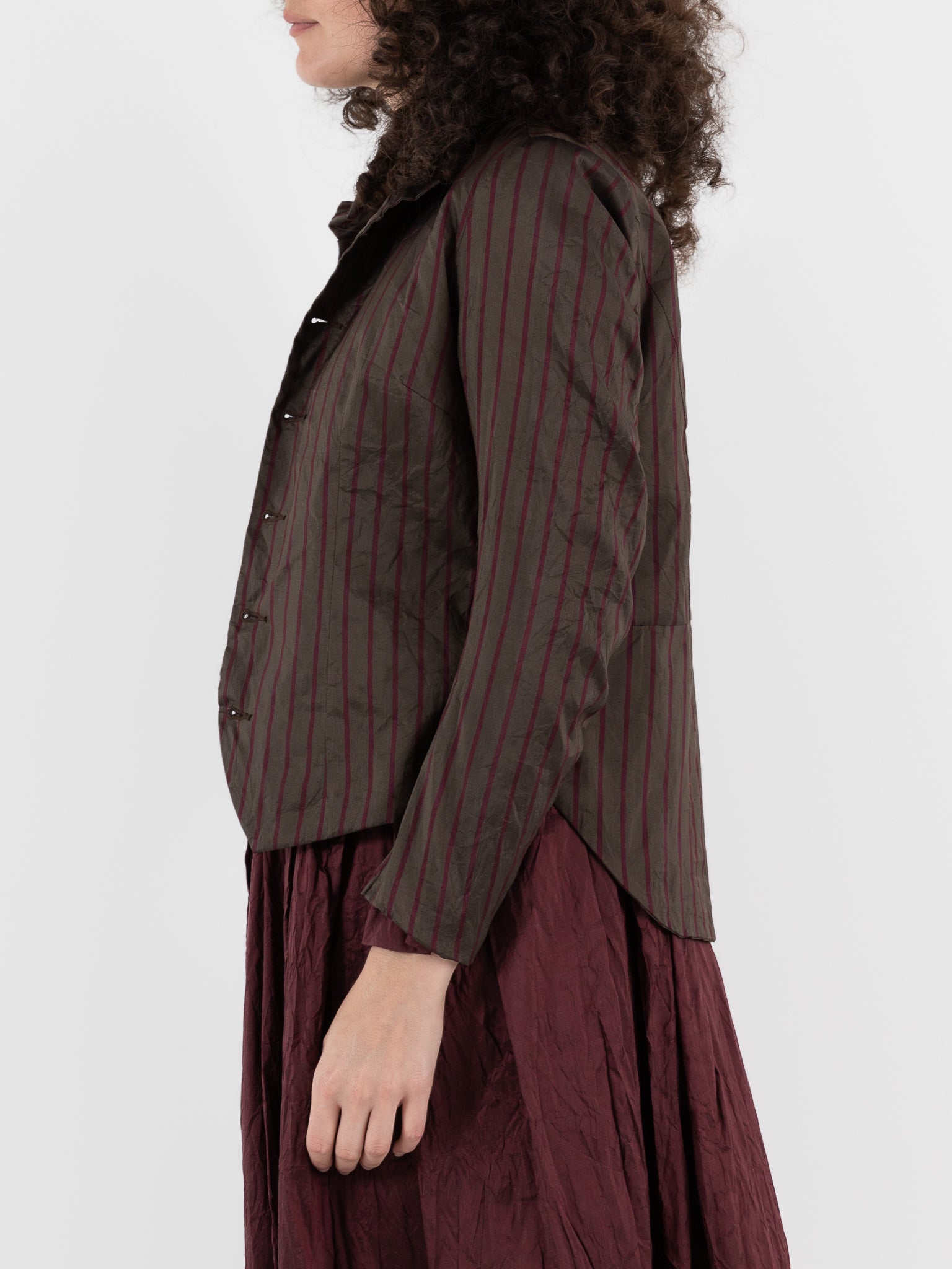 Christian Peau Stripe Jacket - CHRISTIAN PEAU at Worthwhile