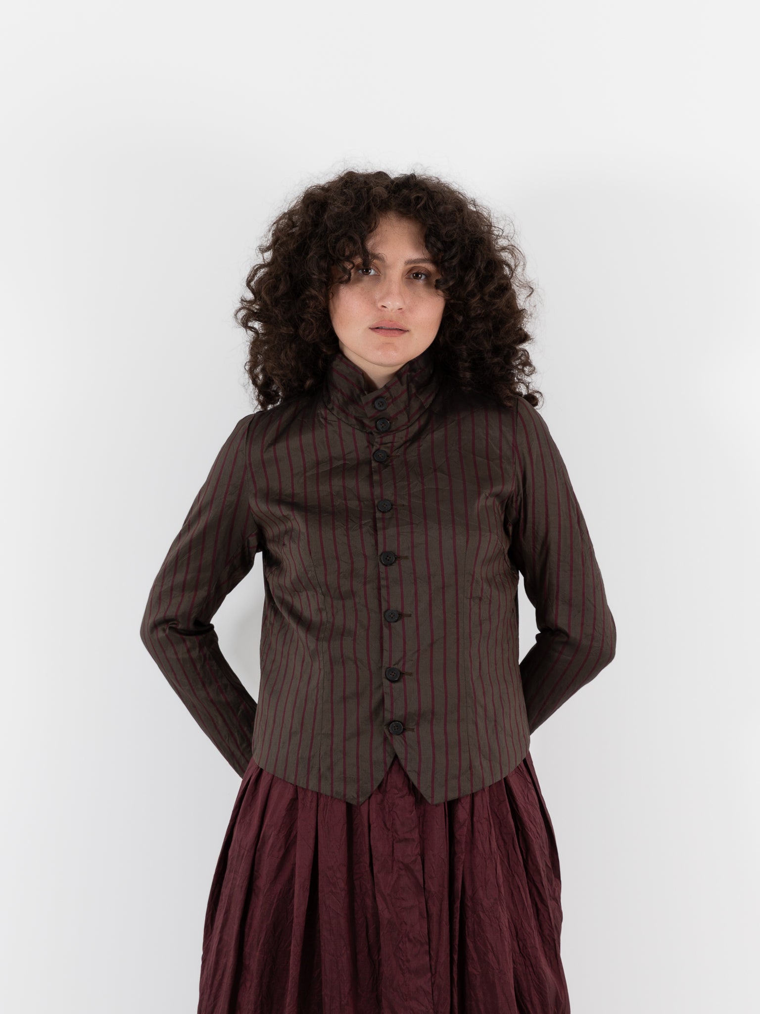 Christian Peau Stripe Jacket - CHRISTIAN PEAU at Worthwhile