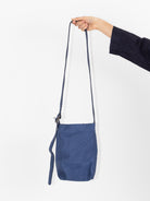 Christian Peau Small Shoulder Bag, Navy - Worthwhile