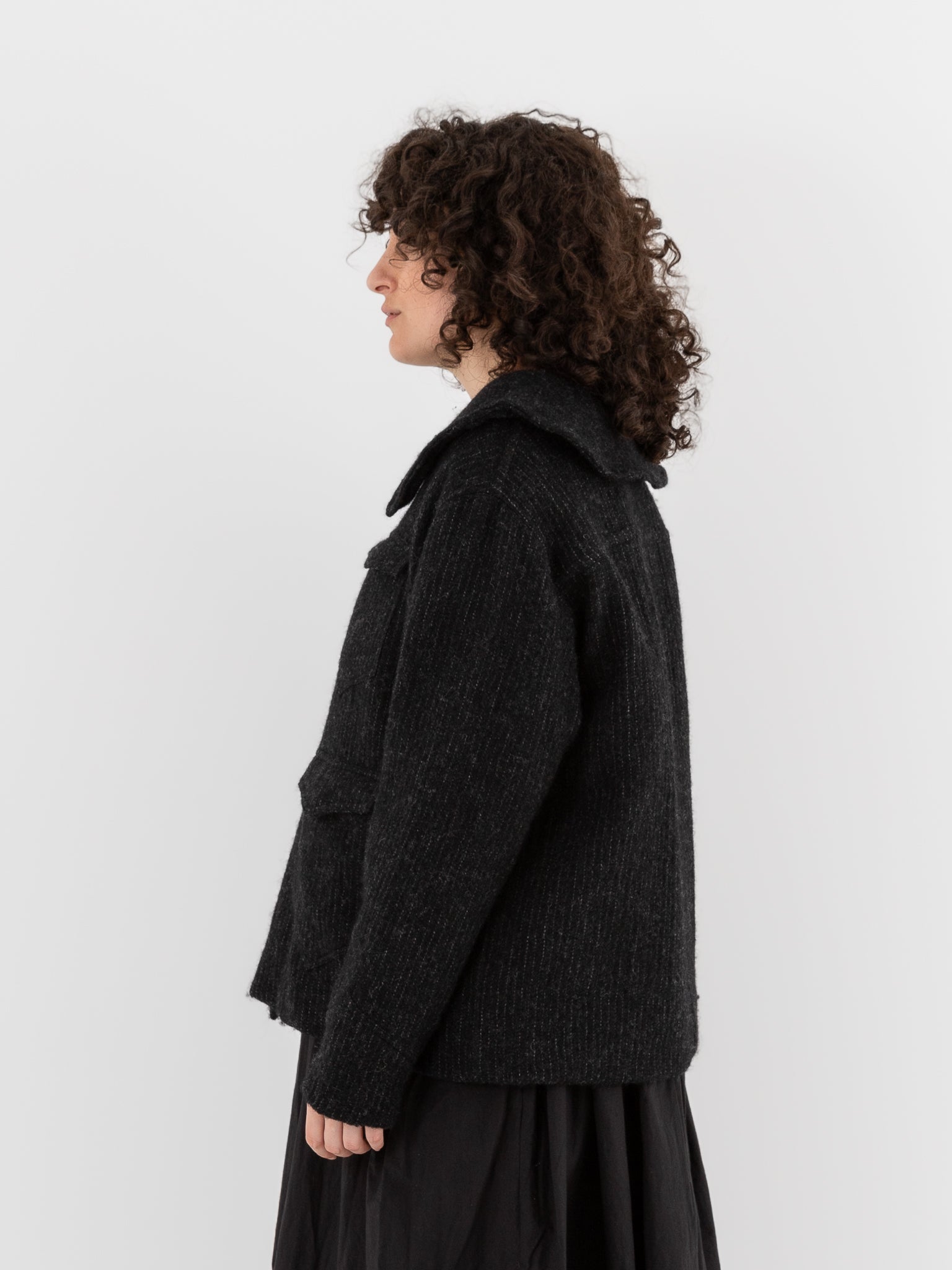 Cocoon Cocoon Double Breasted Jacket in Grey - COCOON COCOON at Worthwhile - shop JACKET