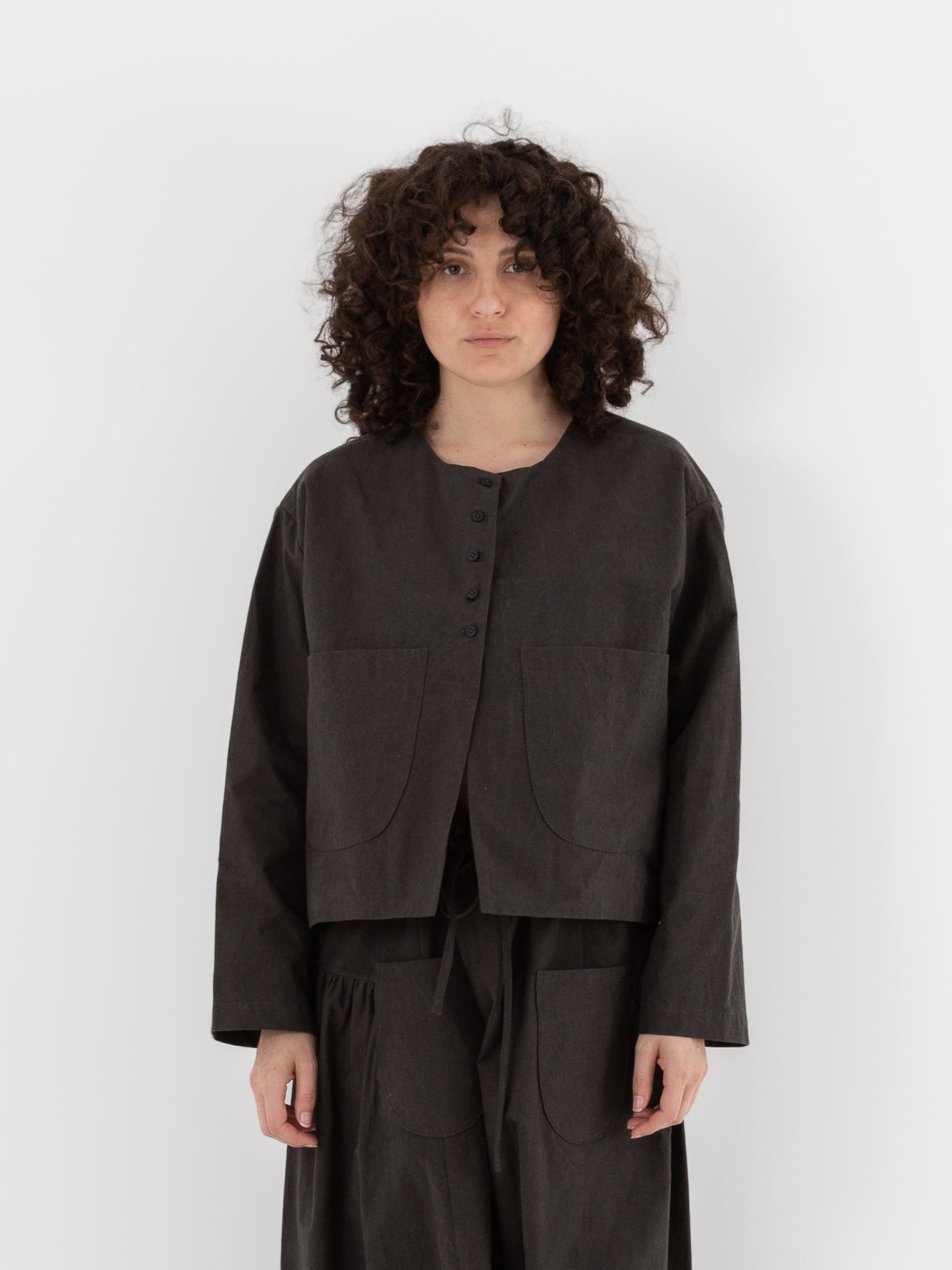 Cocoon Cocoon Studio Jacket in Moss Grey - COCOON COCOON at Worthwhile - shop JACKET