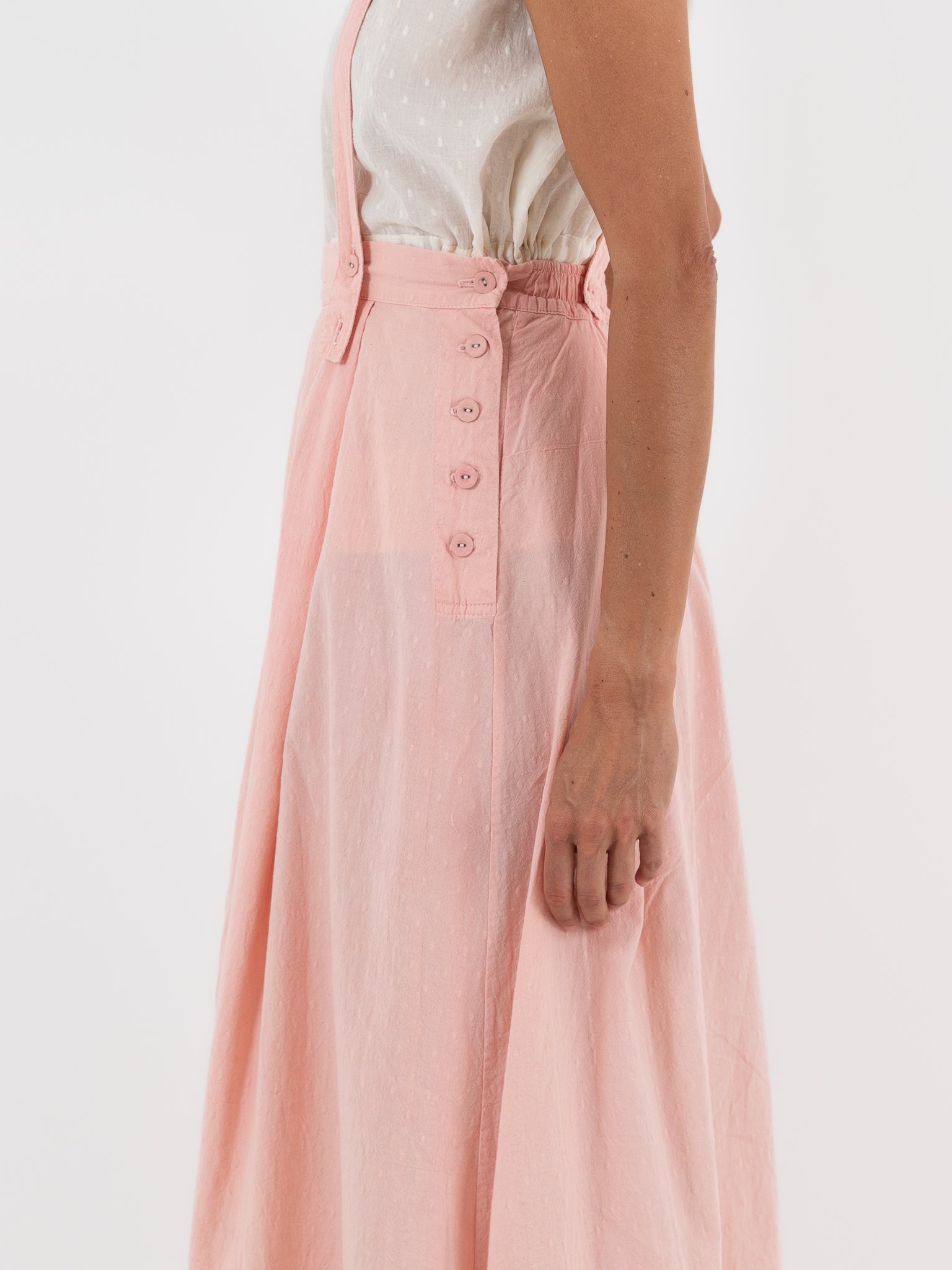 Cocoon Cocoon Swiss Dot Skirt in Pink - COCOON COCOON at Worthwhile - shop SKIRT