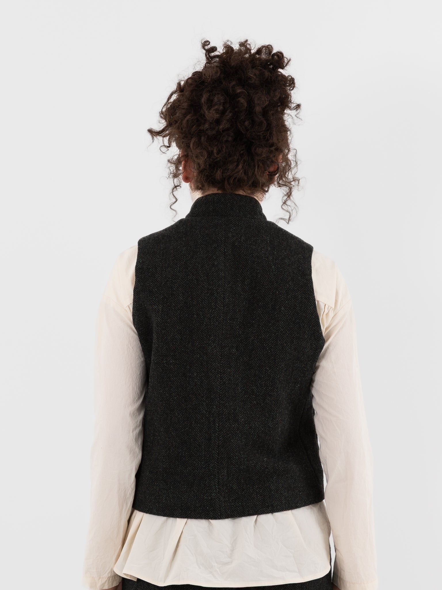 Der Antagonist Waistcoat 5 in Dark Forest - DER ANTAGONIST at Worthwhile - shop VEST