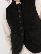 Der Antagonist Waistcoat 5 in Dark Forest - DER ANTAGONIST at Worthwhile - shop VEST