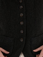 Der Antagonist Waistcoat 5 in Dark Forest - DER ANTAGONIST at Worthwhile - shop VEST