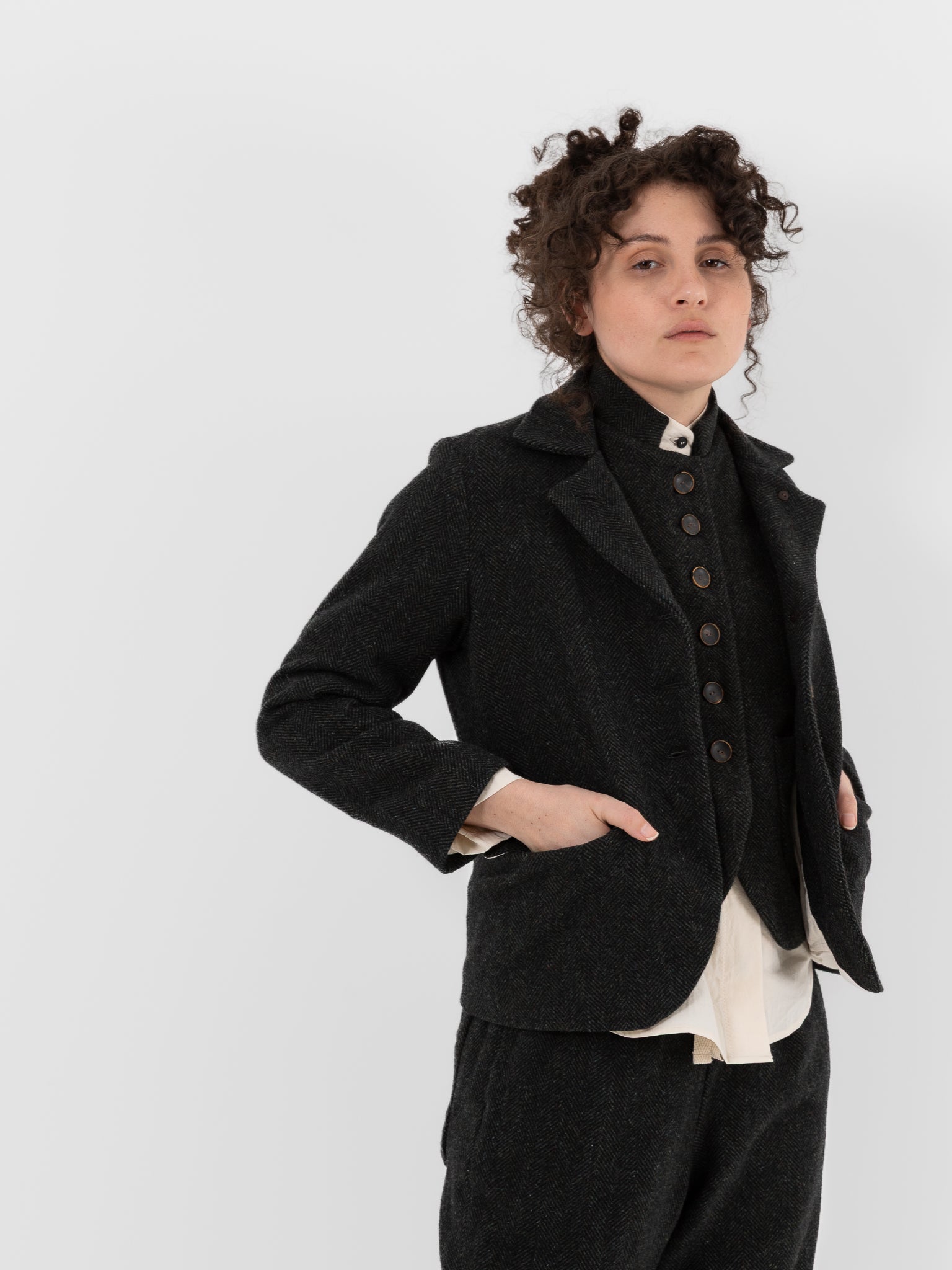 Der Antagonist Jacket 44 in Dark Forest - DER ANTAGONIST at Worthwhile - shop JACKET