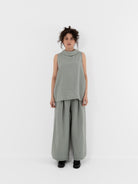 Der Antagonist Shirt 28 in Celadon - DER ANTAGONIST at Worthwhile - shop VEST