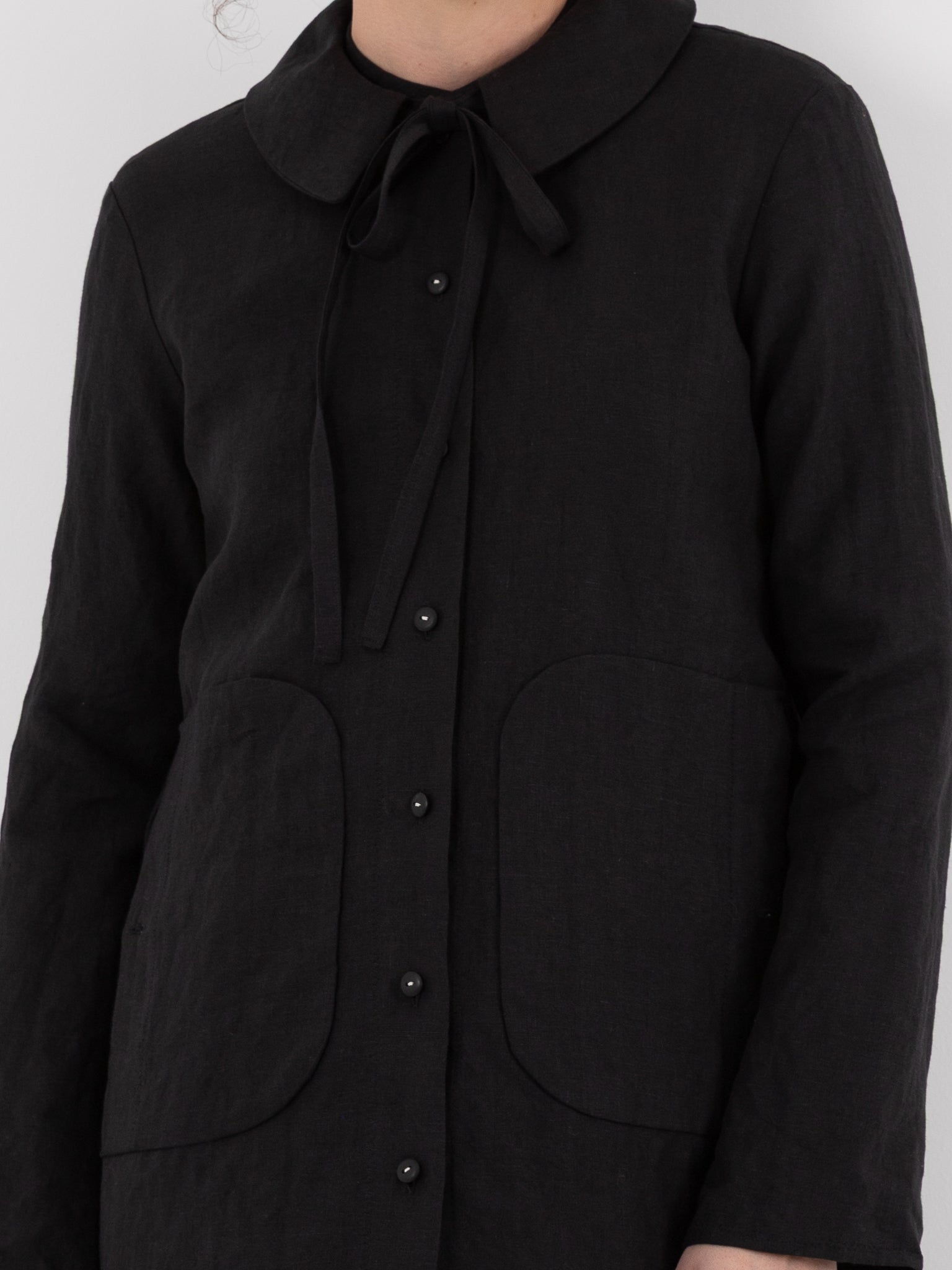 Der Antagonist Dress 21 in Black - DER ANTAGONIST at Worthwhile - shop DRESS