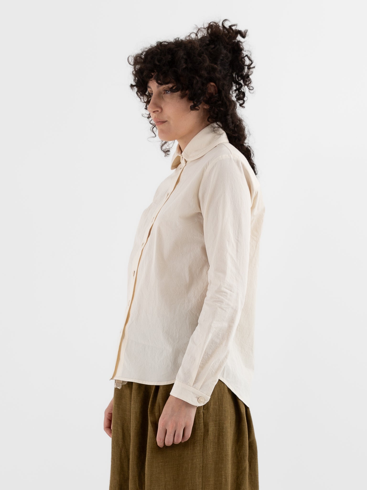 Der Antagonist Shirt in Natural - DER ANTAGONIST at Worthwhile - shop TOP