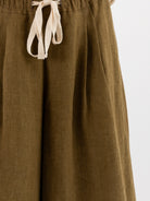 Der Antagonist Culotte in Fir Green - DER ANTAGONIST at Worthwhile - shop PANT