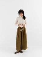 Der Antagonist Culotte in Fir Green - DER ANTAGONIST at Worthwhile - shop PANT