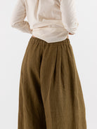 Der Antagonist Culotte in Fir Green - DER ANTAGONIST at Worthwhile - shop PANT