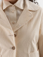 Der Antagonist Jacket in Natural - DER ANTAGONIST at Worthwhile - shop JACKET