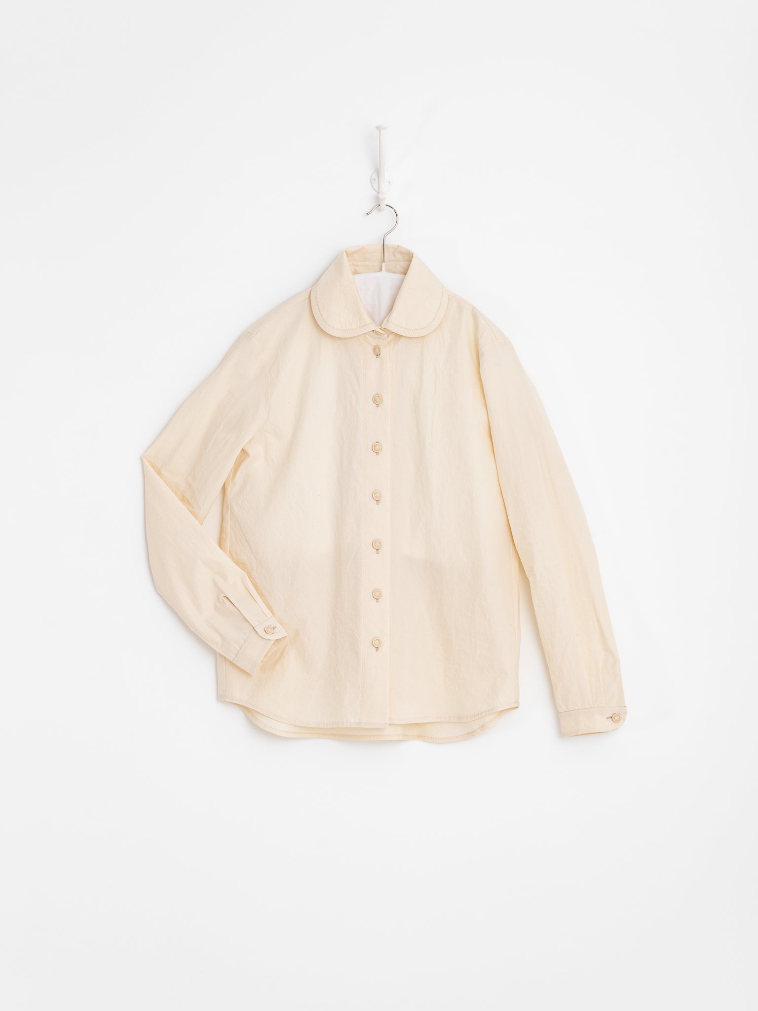 Der Antagonist Shirt in Natural - DER ANTAGONIST at Worthwhile - shop TOP