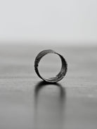 Detaj Bandage Ring VTGR02 in Black Silver - DETAJ at Worthwhile - shop RINGS
