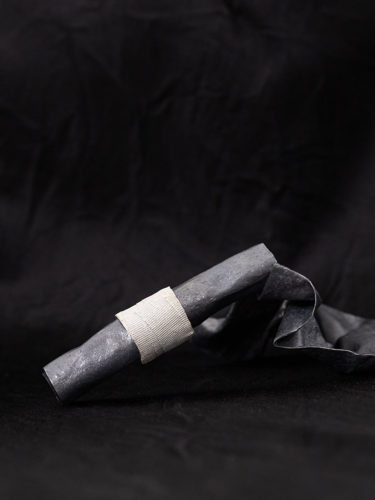 Detaj Bandage Ring VTGR02 in White Silver - DETAJ at Worthwhile - shop RINGS