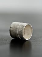 Detaj Bandage Ring VTGR02 in White Silver - DETAJ at Worthwhile - shop RINGS
