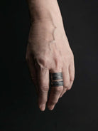 Detaj Bandage Ring VTGR06 in Vintage Silver - DETAJ at Worthwhile - shop RINGS