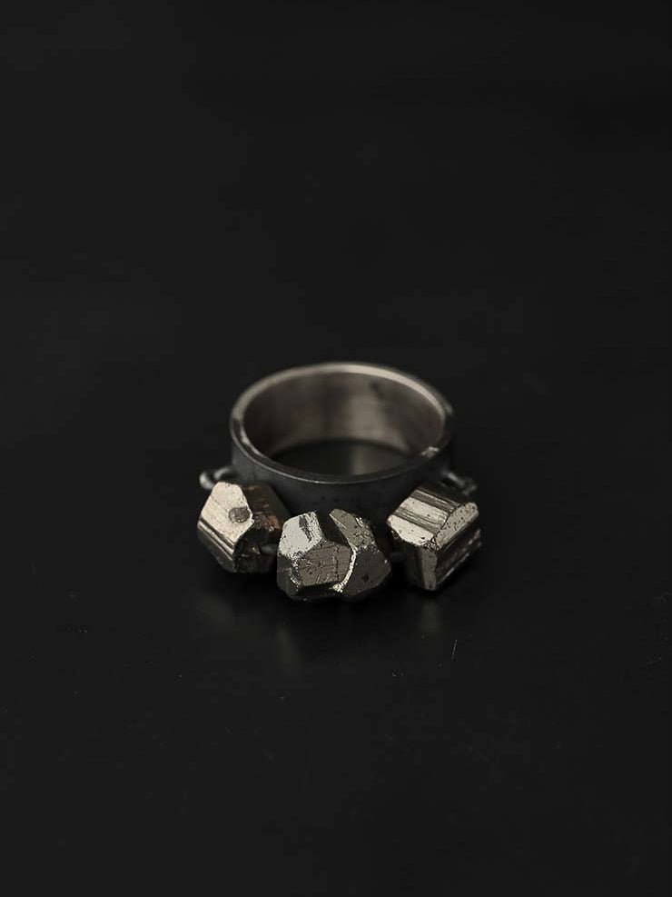 Detaj Pyrite Ring MI-R01 - DETAJ at Worthwhile - shop RINGS