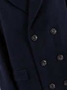 École De Curiosités Claus Coat in Dark Navy - ECOLE DE CURIOSITES at Worthwhile