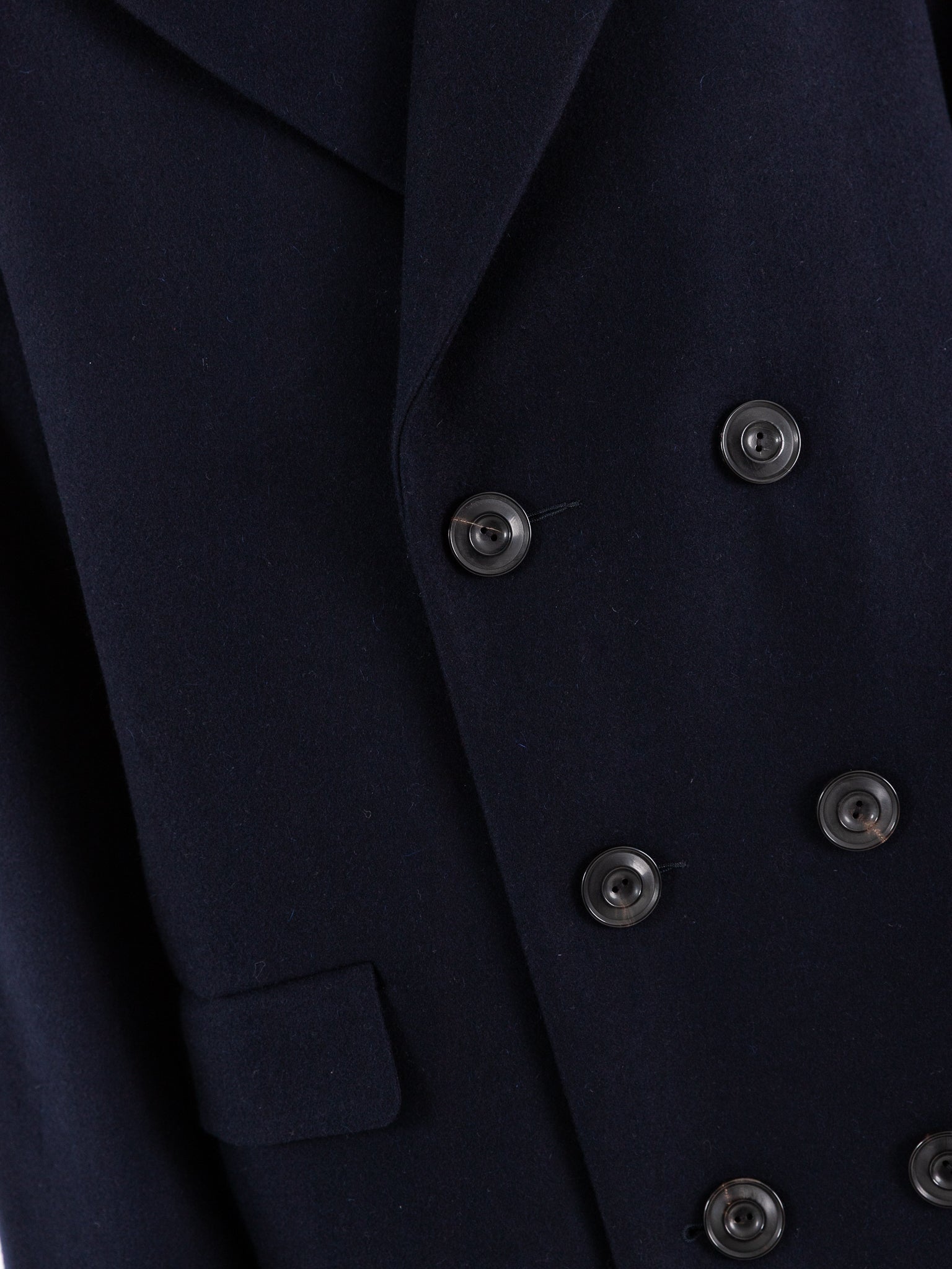 École De Curiosités Claus Coat in Dark Navy - ECOLE DE CURIOSITES at Worthwhile