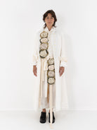 Elena Dawson Lunar Coat, White Linen - Worthwhile - ELENA DAWSON