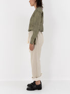 Elena Dawson Drawstring Pant, Tinted Caviar - Worthwhile - ELENA DAWSON