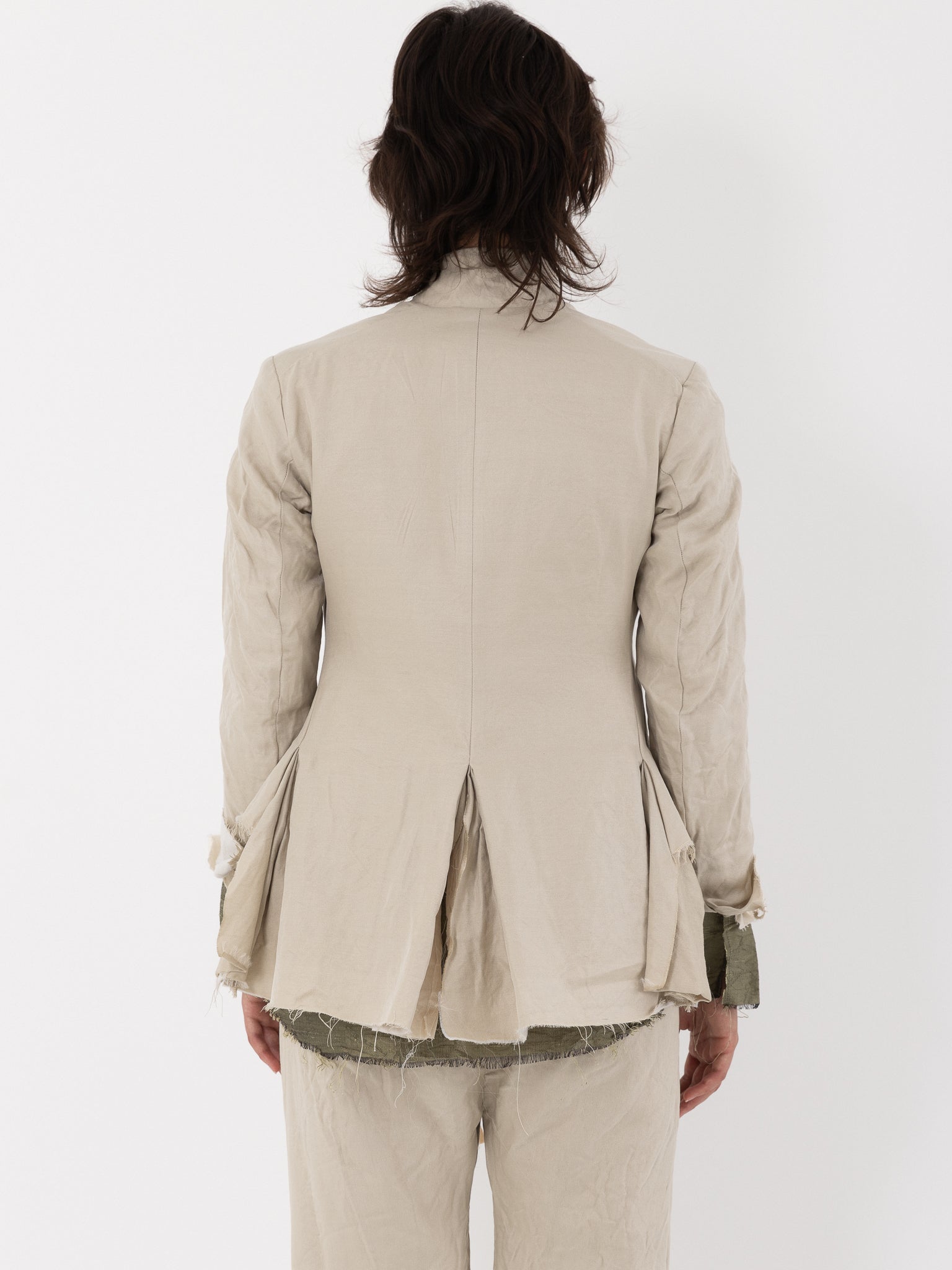 Elena Dawson Lilly Jacket with Rosebuds, Tinted Caviar - Worthwhile - ELENA DAWSON