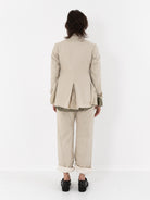 Elena Dawson Lilly Jacket with Rosebuds, Tinted Caviar - Worthwhile - ELENA DAWSON