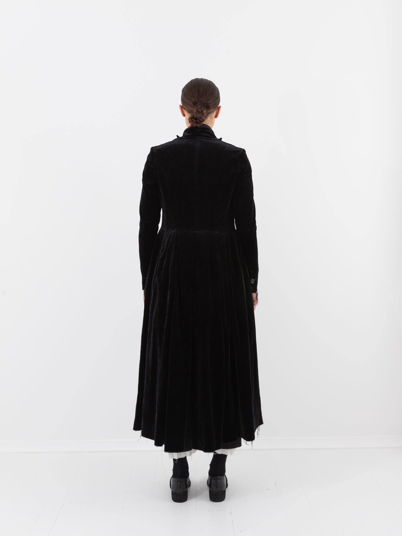 Elena Dawson 4X Coat, Black Velvet - Worthwhile