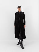 Elena Dawson 4X Coat, Black Velvet - Worthwhile