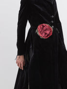 Elena Dawson 4X Coat, Black Velvet - Worthwhile