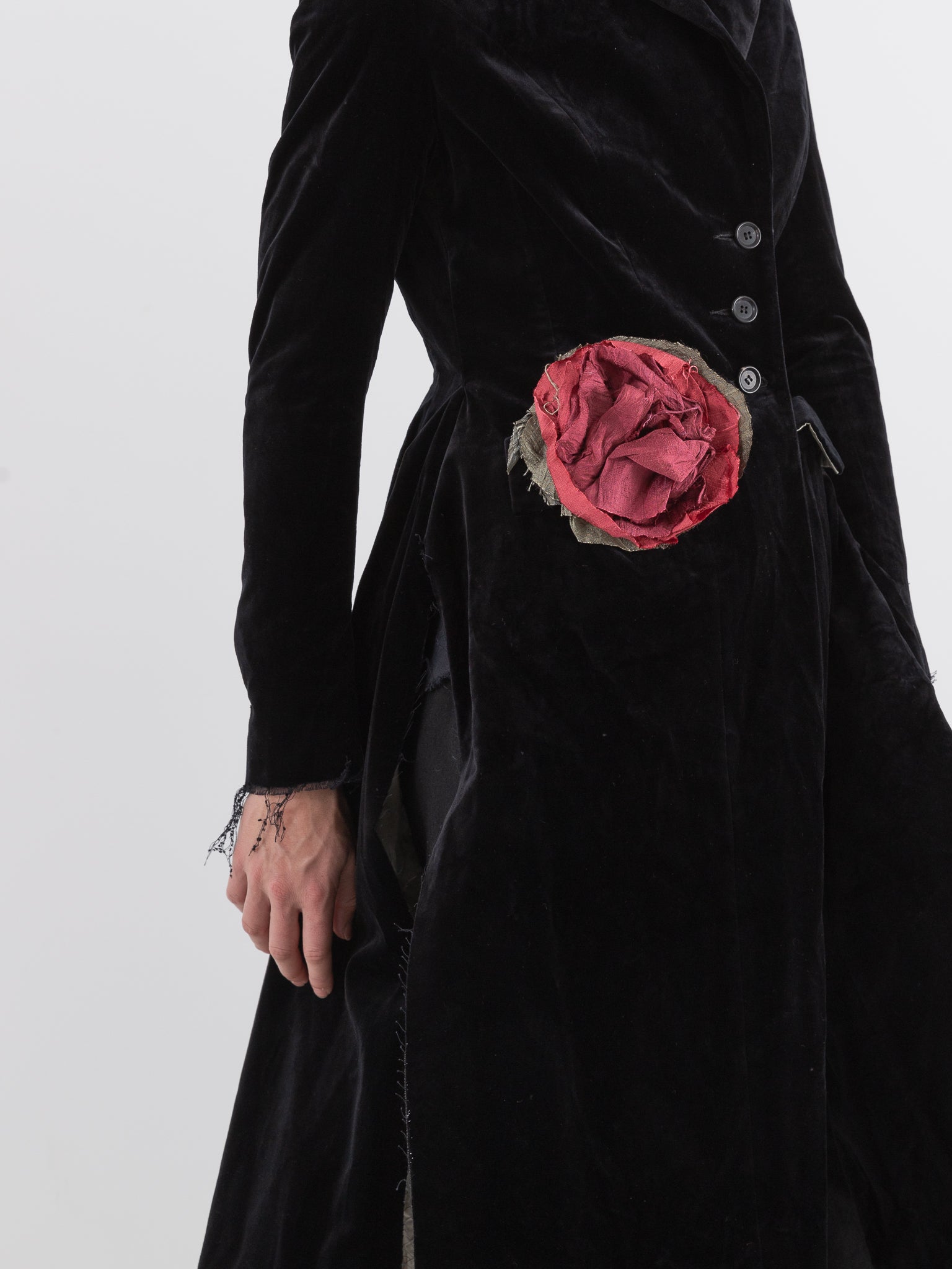 Elena Dawson 4X Coat, Black Velvet - Worthwhile