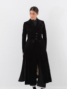 Elena Dawson 4X Coat, Black Velvet - Worthwhile