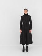 Elena Dawson 9X Monet Coat, Black Speckled Tweed - Worthwhile