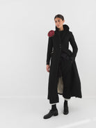 Elena Dawson 9X Monet Coat, Black Speckled Tweed - Worthwhile