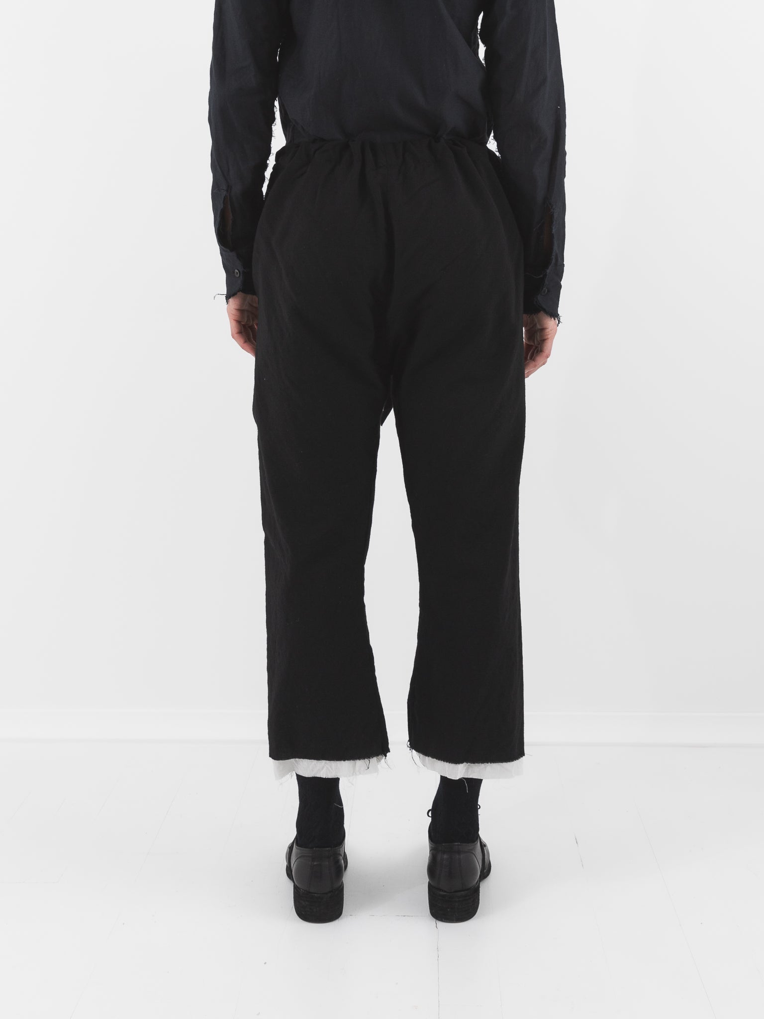 Elena Dawson Drawstring Pant, Black - Worthwhile