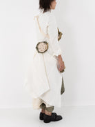 Elena Dawson Lunar Coat, White Linen - Worthwhile