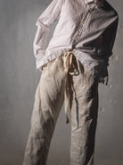 Elena Dawson Pant, Swan Linen - Worthwhile