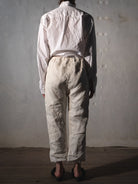 Elena Dawson Pant, Swan Linen - Worthwhile