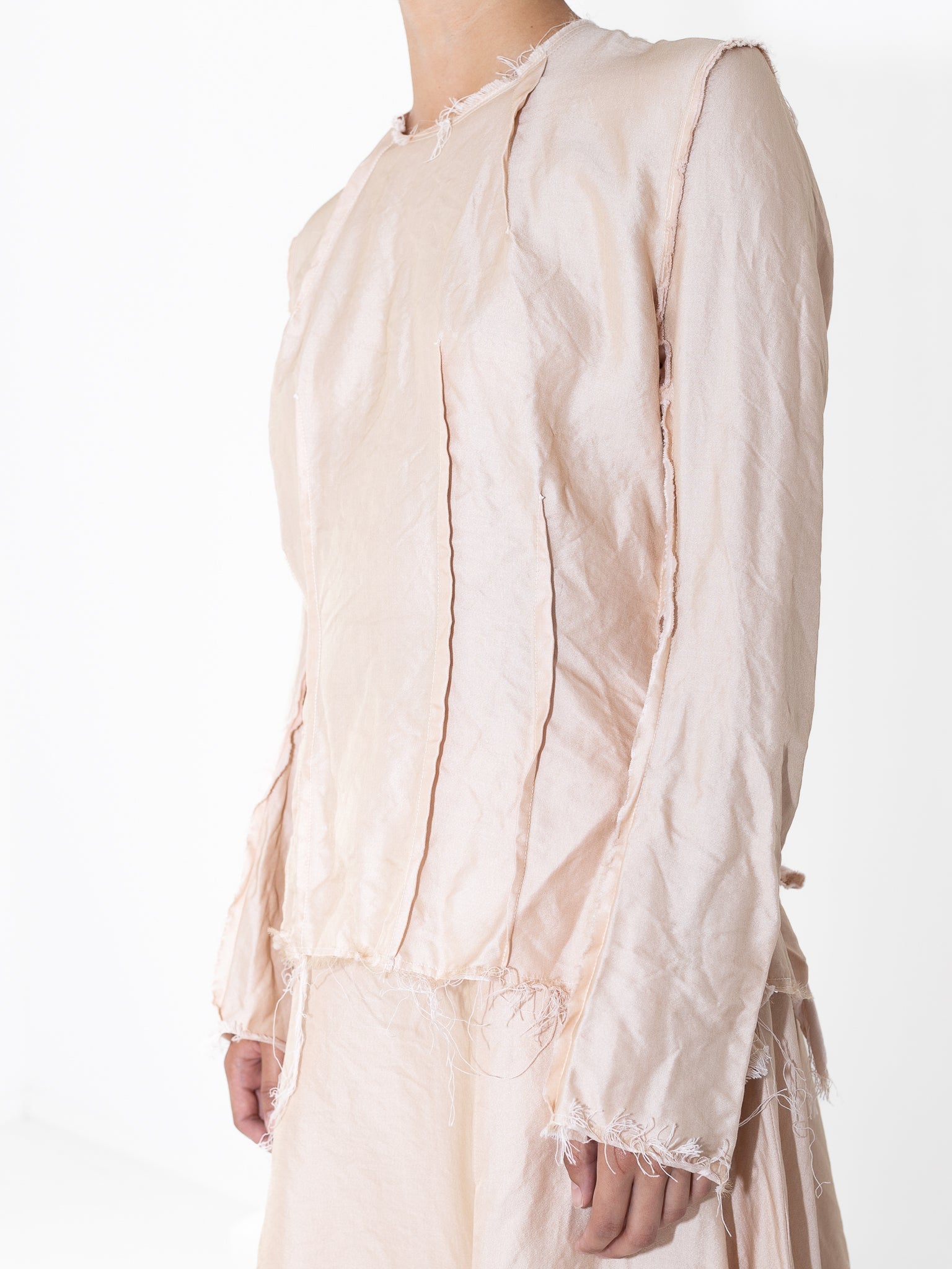 Elena Dawson Raw Top Knot Top, Shell Caviar at Worthwhile