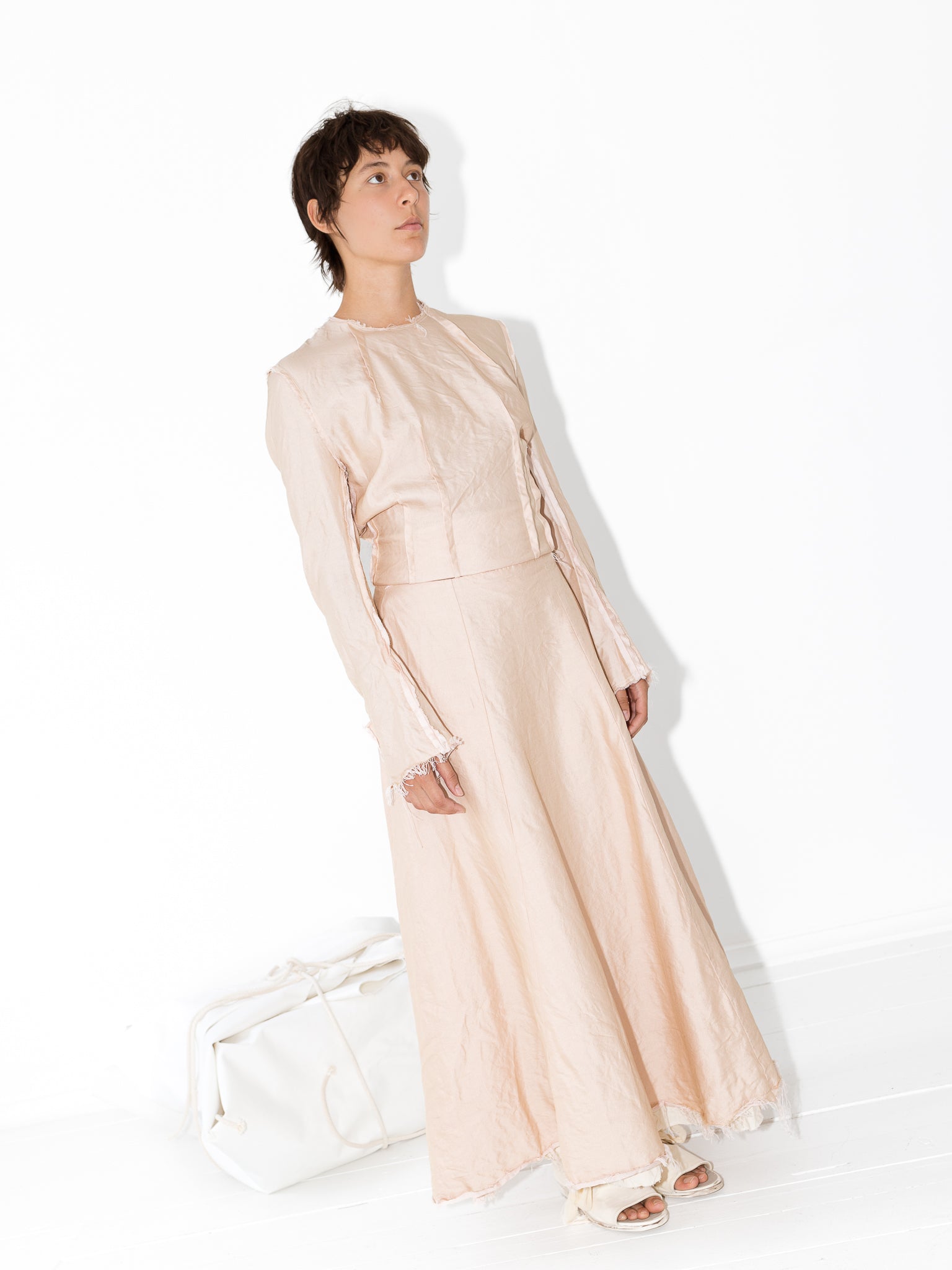 Elena Dawson Raw Top Knot Top, Shell Caviar at Worthwhile