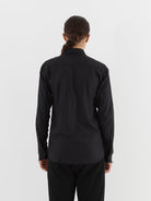 Elena Dawson Shirt, Black Cotton - Worthwhile