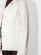 Elena Dawson Work Jacket, Cream Cotton Cambric - Worthwhile