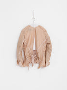Elena Dawson Raw Top Knot Top, Shell Caviar - ELENA DAWSON at Worthwhile - shop TOP