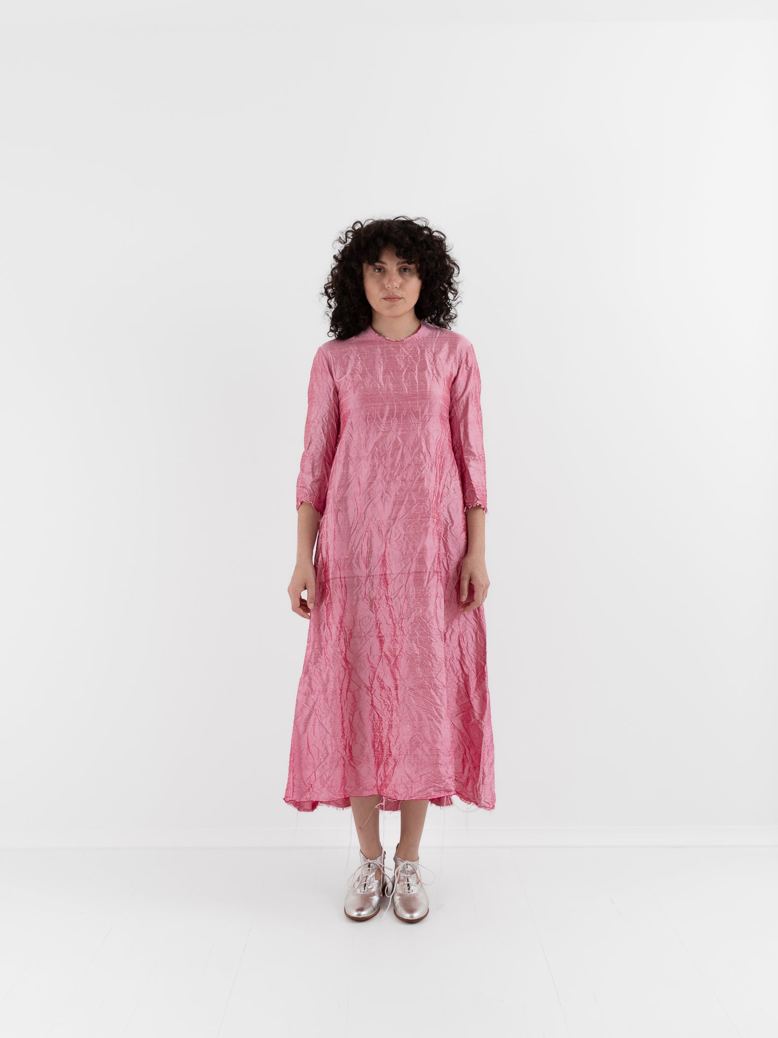 Elena Dawson House Dress in ED Pink - ELENA DAWSON at Worthwhile - shop DRESS