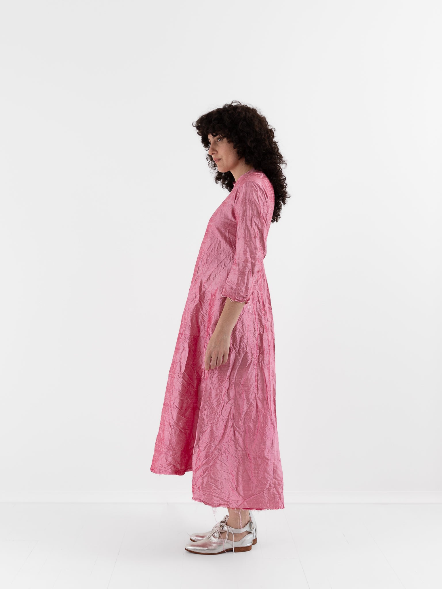 Elena Dawson House Dress in ED Pink - ELENA DAWSON at Worthwhile - shop DRESS