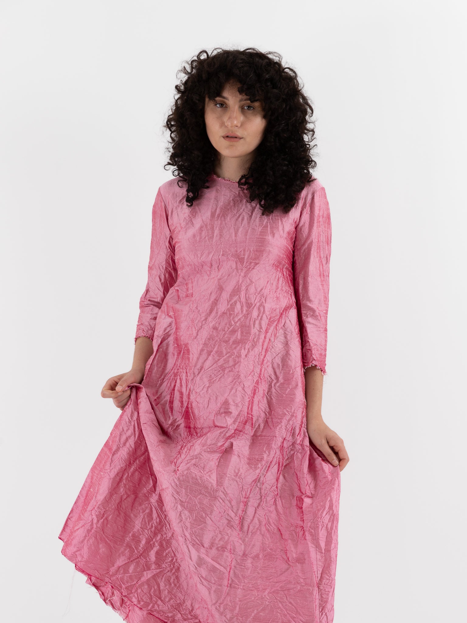 Elena Dawson House Dress in ED Pink - ELENA DAWSON at Worthwhile - shop DRESS