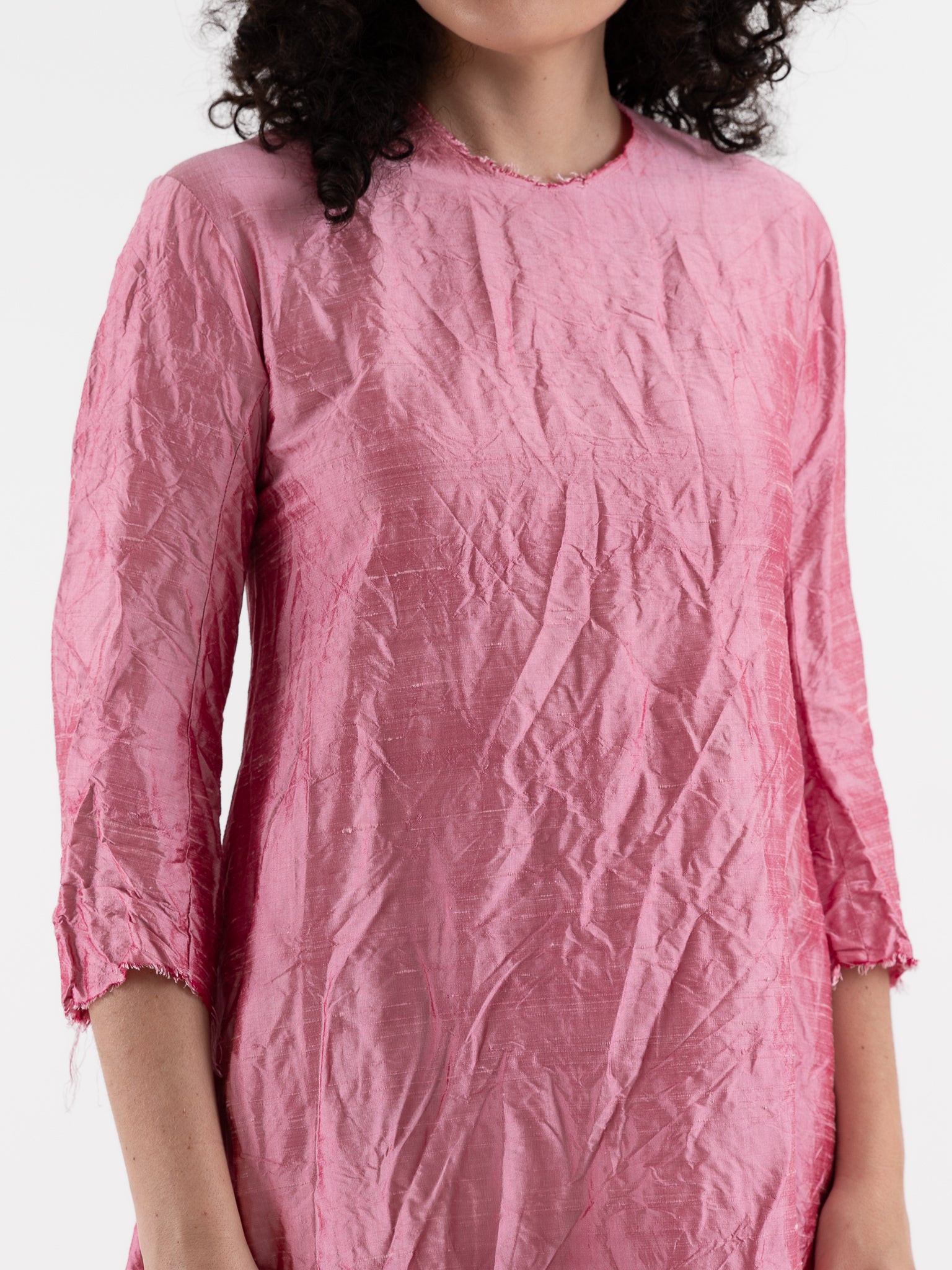 Elena Dawson House Dress in ED Pink - ELENA DAWSON at Worthwhile - shop DRESS